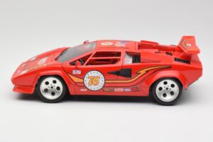 Lamborghini Countach Rood Bburago 1:18 3047 Metaal — afbeelding 4 van 8