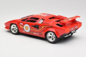 Lamborghini Countach Rood Bburago 1:18 3047 Metaal — afbeelding 7 van 8