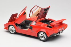 Lamborghini Countach Rood Bburago 1:18 3047-M1 Metaal — afbeelding 5 van 8