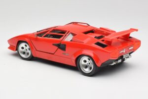 Lamborghini Countach Rood Bburago 1:18 3047-M1 Metaal — afbeelding 7 van 8