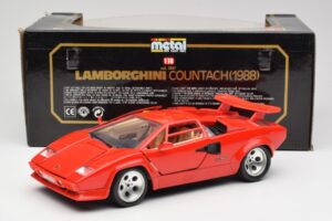 Lamborghini Countach Rood Bburago 1:18 3047-M1 Metaal — afbeelding 8 van 8