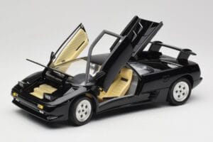 Lamborghini Diablo Zwart Mira 1:18 6107 Metaal — afbeelding 2 van 8