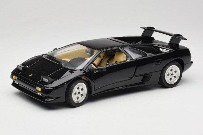 Lamborghini Diablo Zwart Mira 1:18 6107 Metaal