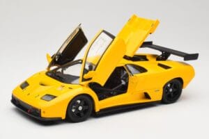 Lamborghini Diablo GTR Geel Hot Wheels 1:18 53885 Metaal — afbeelding 2 van 8