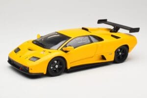 Lamborghini Diablo GTR Geel Hot Wheels 1:18 53885 Metaal