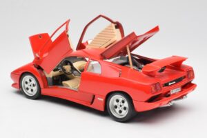 Lamborghini Diablo Rood Bburago 1:18 3028-M1 Metaal — afbeelding 5 van 8