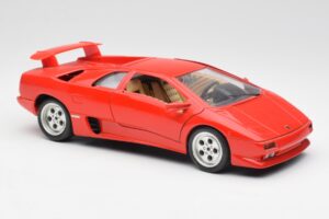 Lamborghini Diablo Rood Bburago 1:18 3028-M1 Metaal — afbeelding 6 van 8