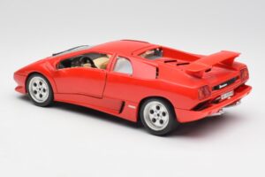 Lamborghini Diablo Rood Bburago 1:18 3028-M1 Metaal — afbeelding 7 van 8