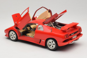 Lamborghini Diablo Rood Bburago 1:18 3041-M1 Metaal — afbeelding 5 van 8