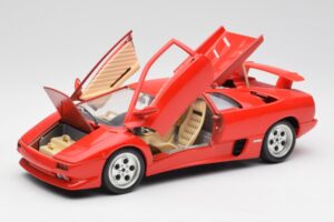 Lamborghini Diablo Rood Bburago 1:18 3028-M1 Metaal — afbeelding 2 van 8