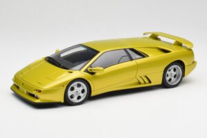 Lamborghini Diablo SE30 Anniversary Edition Geel Spyder AUTOart 1:18 79157 Metaal