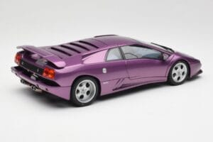 Lamborghini Diablo SE30 Anniversary Edition Metallic Paars AUTOart 1:18 79158 Metaal — afbeelding 3 van 8