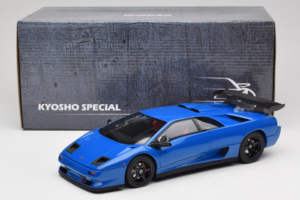 Lamborghini Diablo SVR Blauw Kyosho 1:18 KSR18510BL Hars — afbeelding 6 van 6