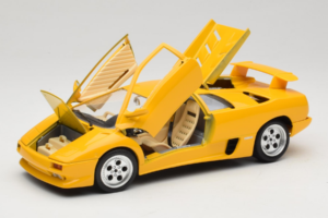 Lamborghini Diablo Geel Bburago 1:18 3041 Metaal — afbeelding 2 van 8