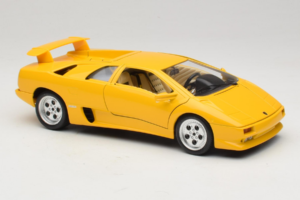 Lamborghini Diablo Geel Bburago 1:18 3041-M2 Metaal — afbeelding 6 van 8