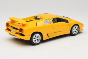 Lamborghini Diablo Geel Bburago 1:18 3041 Metaal — afbeelding 3 van 8