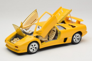 Lamborghini Diablo Geel Bburago 1:18 3041-M2 Metaal — afbeelding 2 van 8