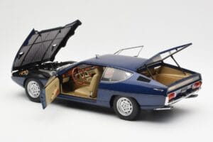 Lamborghini Espada Blauw Metallic AUTOart 1:18 74502 Metaal — afbeelding 5 van 8