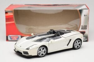 Lamborghini Gallardo Concept S Wit Motormax 1:18 79156 Metaal — afbeelding 8 van 8