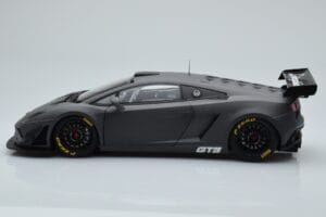 Lamborghini Gallardo GT3 FL2 Donkergrijs AUTOart 1:18 81360 Metaal — afbeelding 4 van 8
