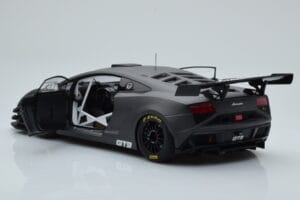 Lamborghini Gallardo GT3 FL2 Donkergrijs AUTOart 1:18 81360 Metaal — afbeelding 5 van 8