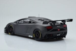 Lamborghini Gallardo GT3 FL2 Donkergrijs AUTOart 1:18 81360 Metaal — afbeelding 7 van 8