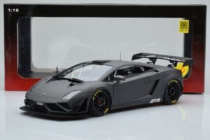 Lamborghini Gallardo GT3 FL2 Donkergrijs AUTOart 1:18 81360 Metaal — afbeelding 8 van 8