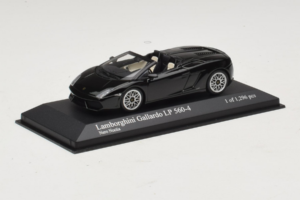 Lamborghini Gallardo LP560-4 Spyder Zwart Minichamps 1:43 400103830 Metaal — afbeelding 2 van 5