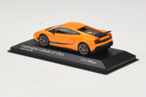 Lamborghini Gallardo LP570-4 Superleggera Oranje Metallic Minichamps 1:43 400103841 Metaal — afbeelding 3 van 5