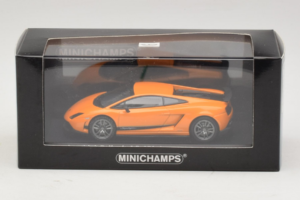 Lamborghini Gallardo LP570-4 Superleggera Oranje Metallic Minichamps 1:43 400103841 Metaal — afbeelding 5 van 5