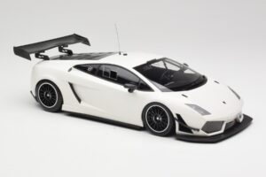 Lamborghini Gallardo LP600+ GT3 Bianco Monocerus Minichamps 1:18 151111102 Metaal — afbeelding 4 van 6