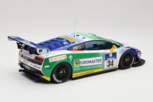 Lamborghini Gallardo LP600+ GT3 Reiter Engineering #34 H-J. Stuck / D. Rostek ADAC 24 Hours Nurburgring 2011 Minichamps 1:18  — afbeelding 2 van 6