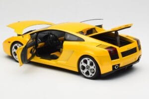 Lamborghini Gallardo Metallic Geel AUTOart 1:18 74571 Metaal — afbeelding 5 van 8