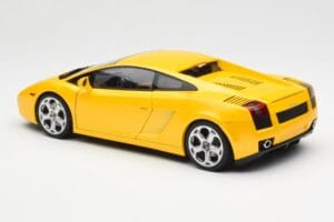 Lamborghini Gallardo Metallic Geel AUTOart 1:18 74571 Metaal — afbeelding 7 van 8