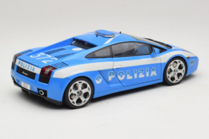 Lamborghini Gallardo Polizia AUTOart 1:18 74576 Metaal — afbeelding 3 van 8