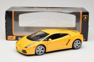 Lamborghini Gallardo Geel Maisto 1:18 31655 Metaal — afbeelding 8 van 8