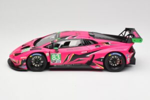 Lamborghini Huracan GT3 EVO2 #83 R. Frey / M. Gatting / S. Bovy Iron Dames 24 Hours of Daytona 2023 TopSpeed 1:18 TS0532 Meta — afbeelding 3 van 6