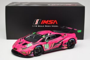 Lamborghini Huracan GT3 EVO2 #83 R. Frey / M. Gatting / S. Bovy Iron Dames 24 Hours of Daytona 2023 TopSpeed 1:18 TS0532 Meta — afbeelding 6 van 6