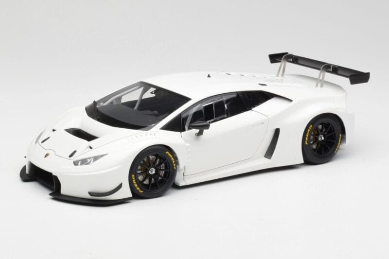 Lamborghini Huracan GT3 Wit AUTOart 1:18 81527 Metaal