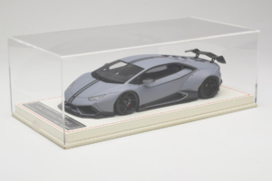 Lamborghini Huracan LB Performance x Novitec Torado Grijs Davis & Giovanni 1:18 HURACAN001 Hars — afbeelding 6 van 7
