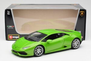Lamborghini Huracan LP610-4 Groen Bburago 1:18 18-11038 Metaal — afbeelding 8 van 8