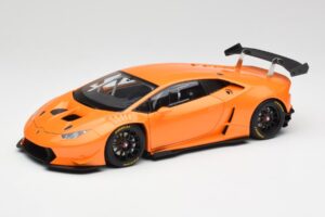 Lamborghini Huracan LP620-2 Super Trofeo Arancio Borealis Pearl Effect Oranje AUTOart 1:18 81558 Metaal