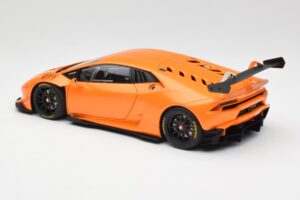 Lamborghini Huracan LP620-2 Super Trofeo Arancio Borealis Pearl Effect Oranje AUTOart 1:18 81558 Metaal — afbeelding 6 van 8