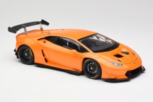 Lamborghini Huracan LP620-2 Super Trofeo Arancio Borealis Pearl Effect Oranje AUTOart 1:18 81558 Metaal — afbeelding 7 van 8