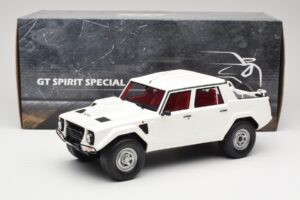 Lamborghini LM002 Wit Kyosho 1:18 GTS18508W Hars — afbeelding 6 van 6