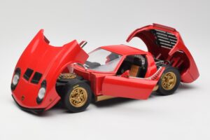 Lamborghini Miura Rood Anson 1:18 30302 Metaal — afbeelding 2 van 8
