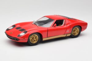 Lamborghini Miura Rood Anson 1:18 30302 Metaal