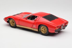 Lamborghini Miura Rood Anson 1:18 30302 Metaal — afbeelding 7 van 8