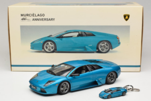 Lamborghini Murcielago 40th Anniversary Verde Artemis AUTOart 1:18 74515 Metaal — afbeelding 9 van 9