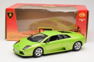 Lamborghini Murcielago Groen Bburago 1:18 3316-M1 Metaal — afbeelding 8 van 8